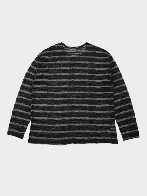 (UNISEX) Sys Loose See-through Knit