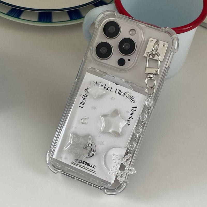 [made]twinkle star magsafe card wallet