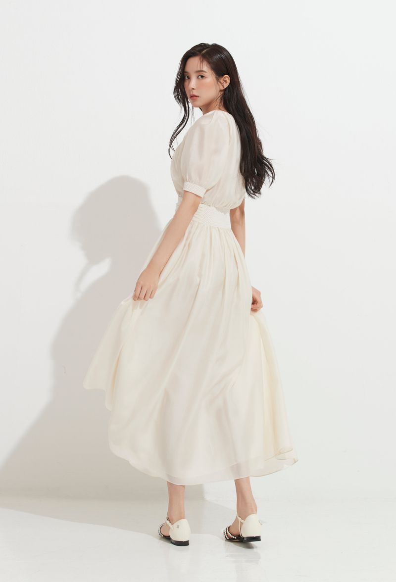 NO.4 DRESS - CREAM
