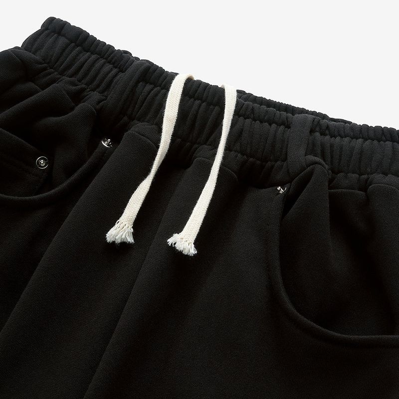 Jean Pocket Wide Pants Black