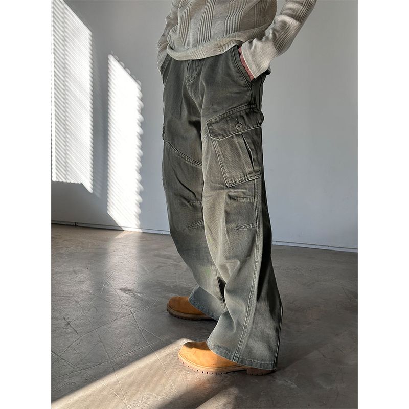LAURANT（ロラン）の「[Unisex] Pigment dyeing cargo pants(3color)（Pants）」