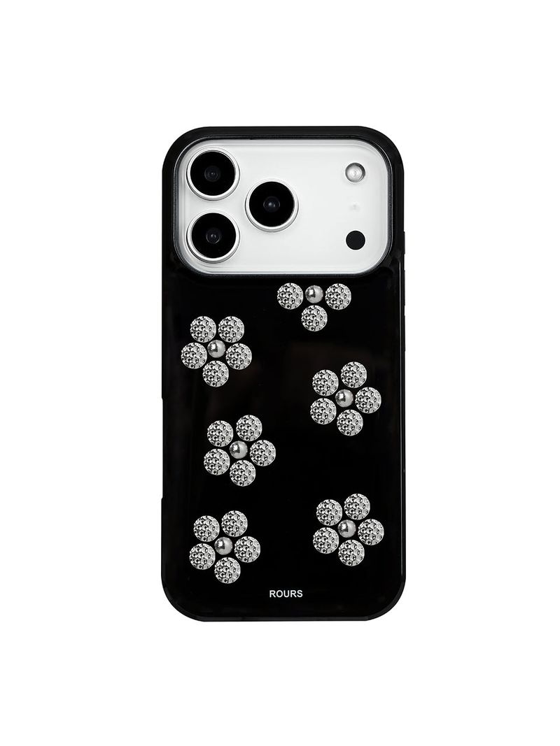 ROURS(ラウォルズ)の「primrose stud case (black)(Smartphone Accessories)」