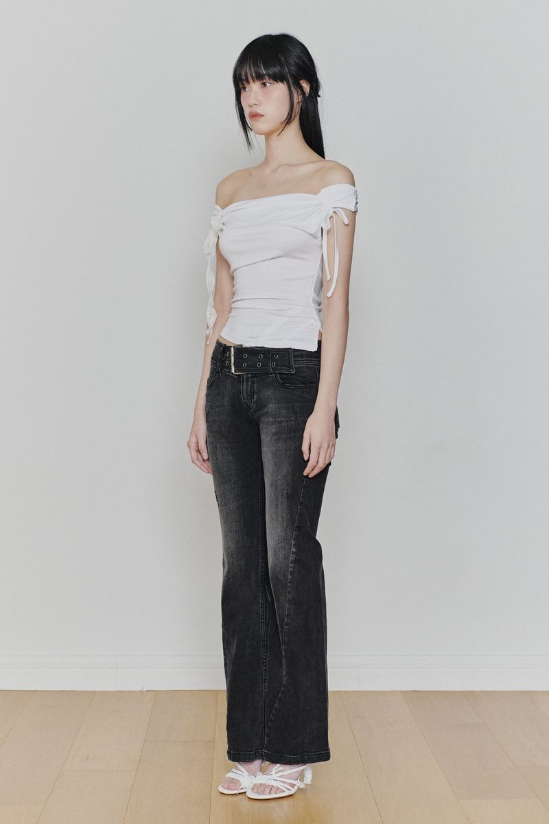 ANGEL STRAP TOP white