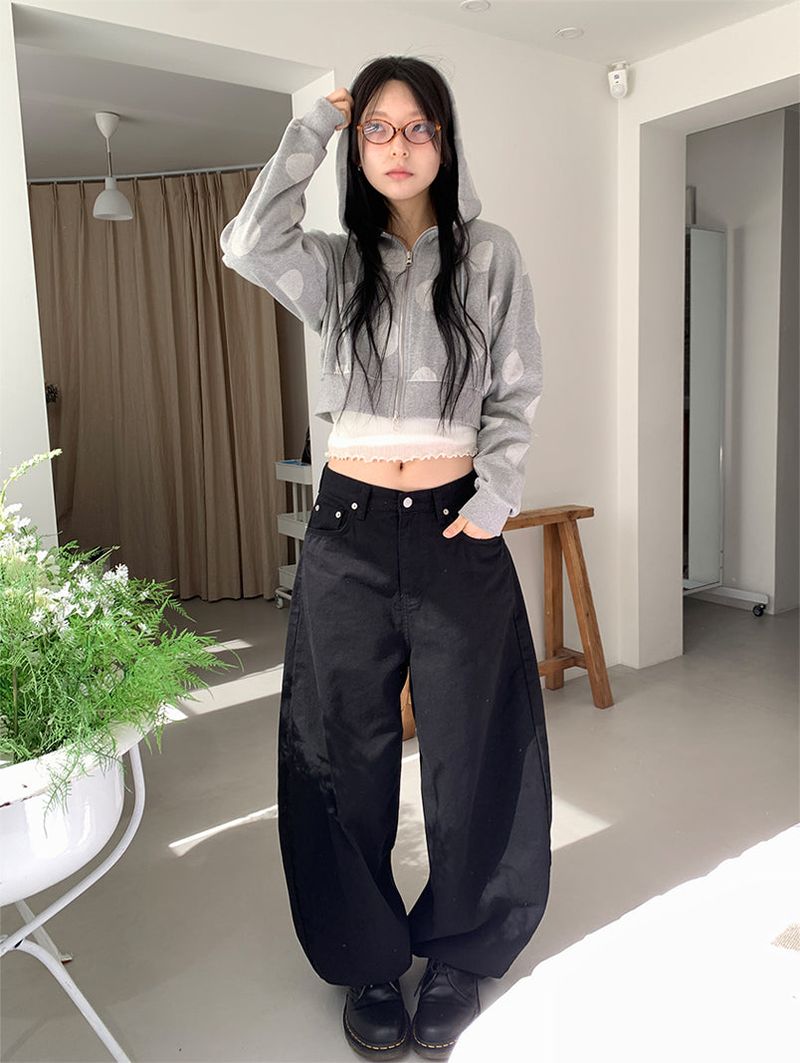RIBBON BALLOON PANTS (2C)