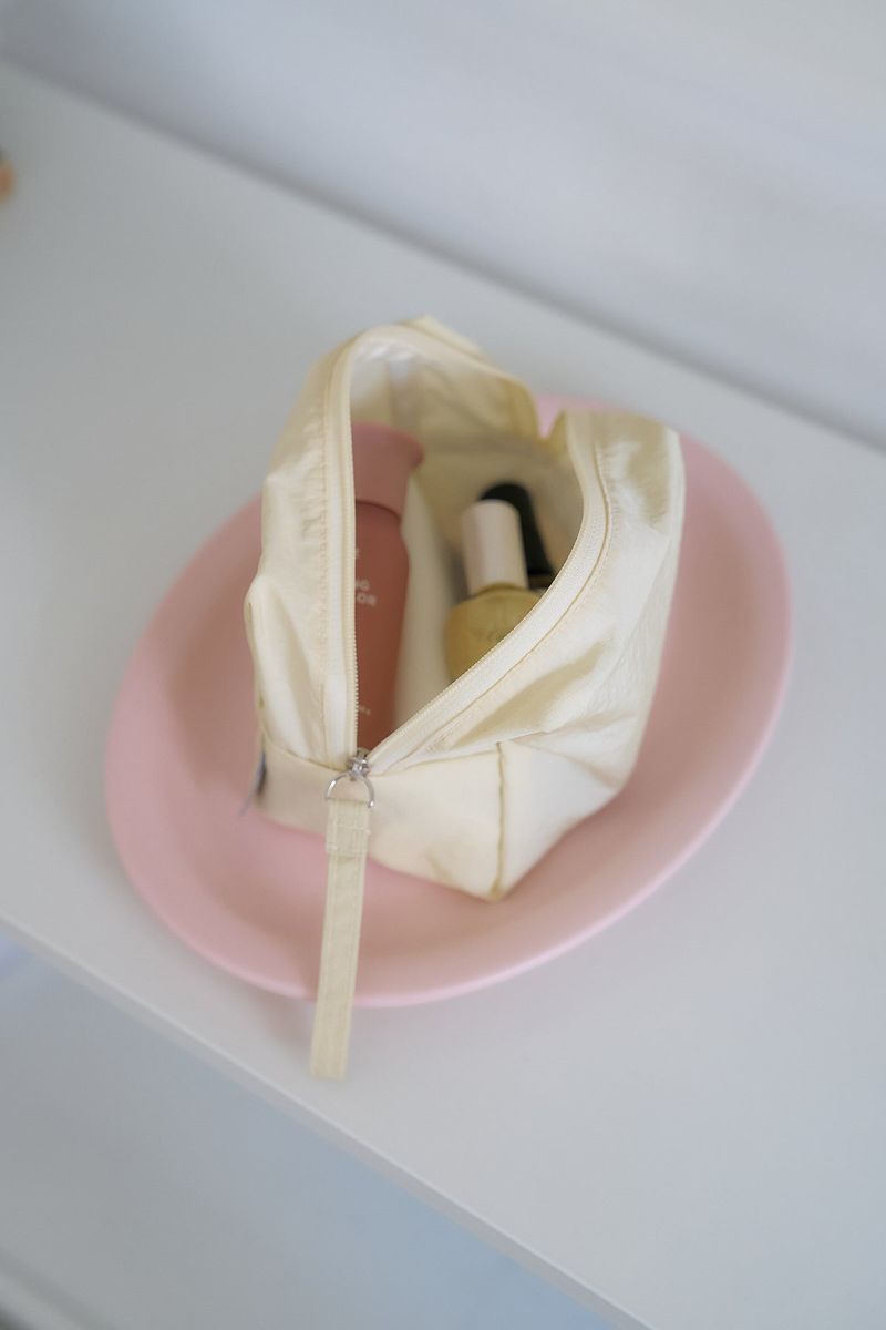 puff pouch (yellow_nylon)