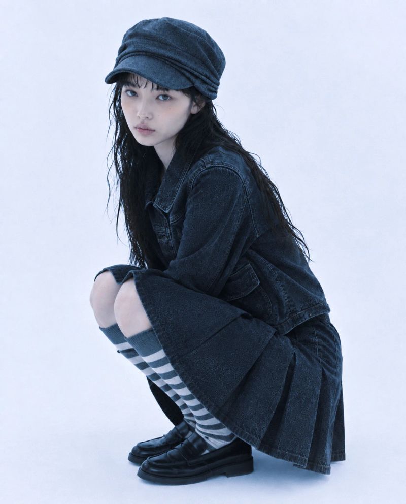 STITCH POCKET DENIM JACKET