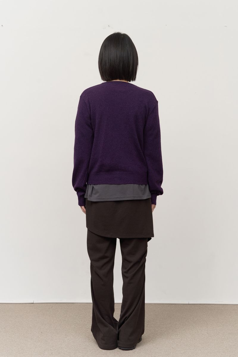 (W) Grapes Cardigan
