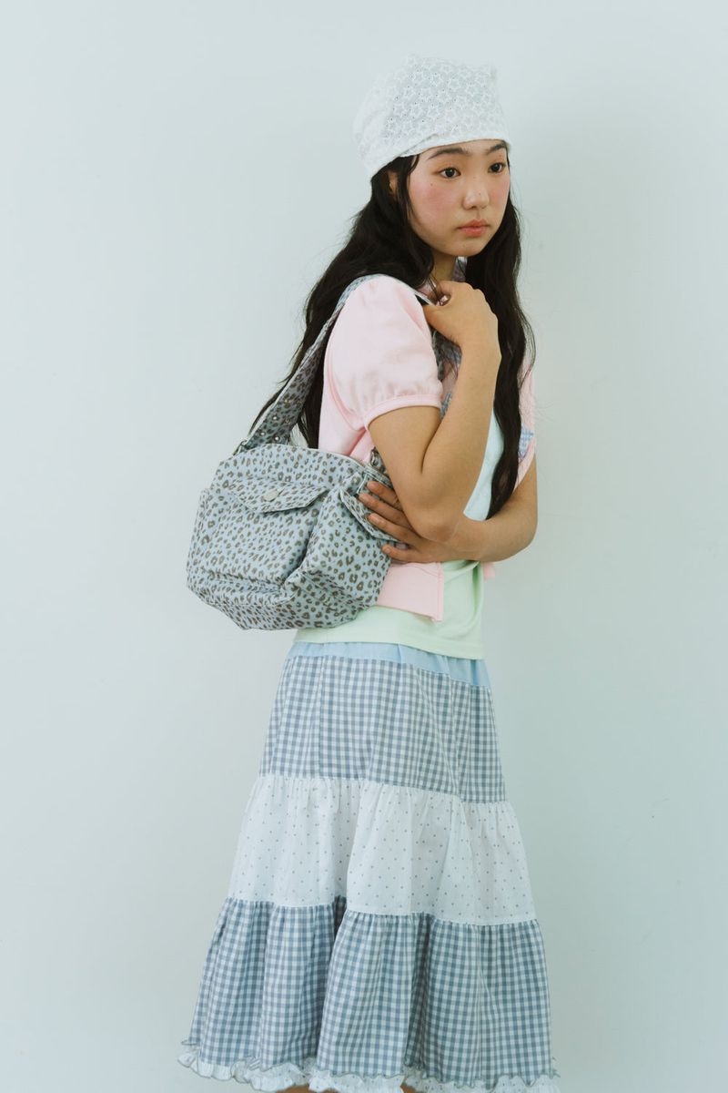POWDER COTTON CANCAN SKIRT