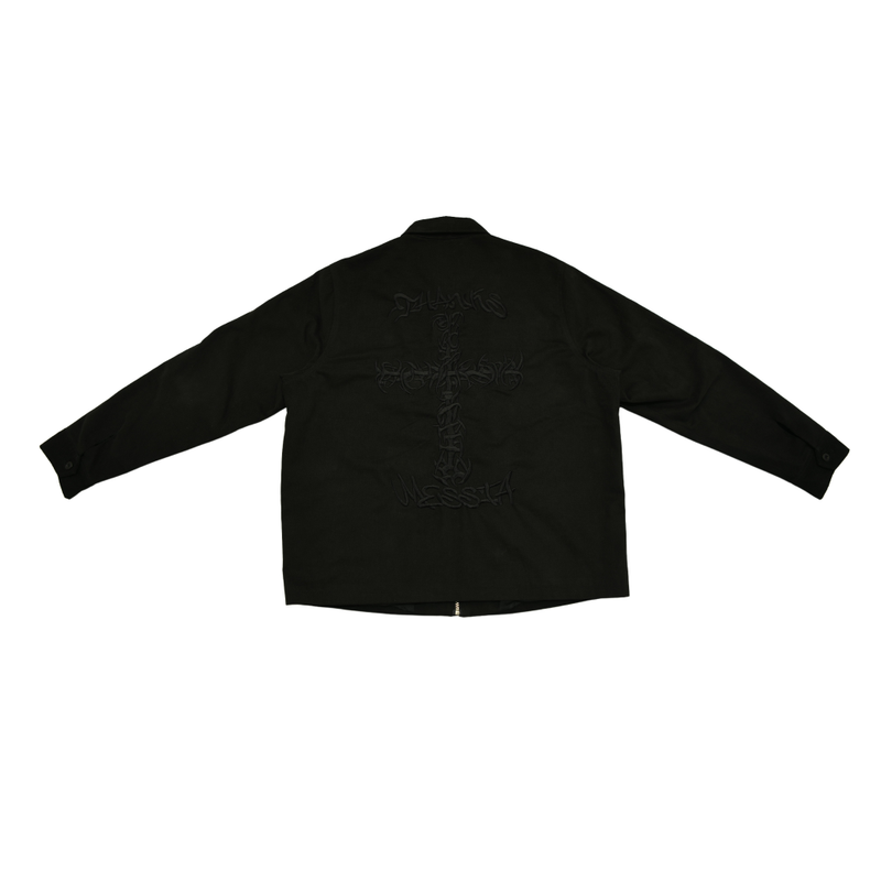 ARCHIVE CROSS JACKET-BLACK