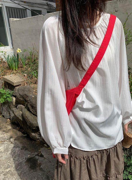 Rokel Loose Fit Shirring Blouse