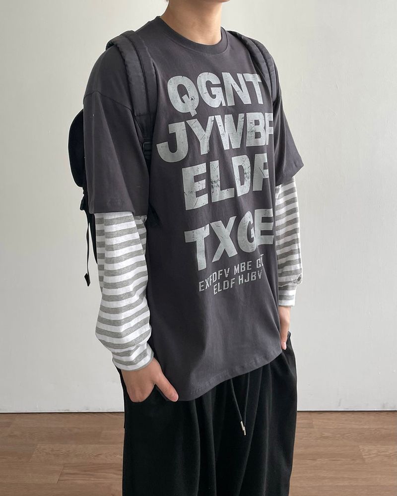Inter Layered Long Sleeve