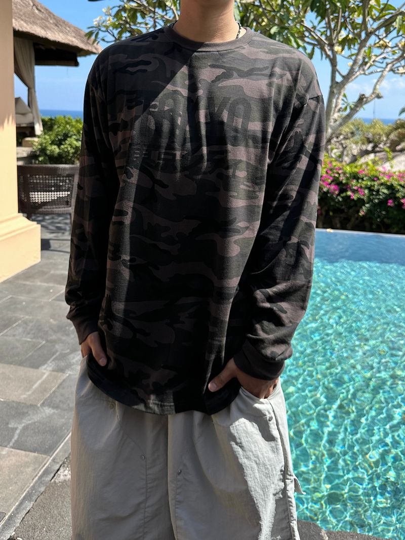 TOKYO Camouflage Long Sleeve 2C