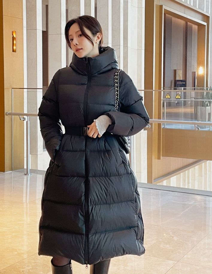 iam mari（アイアム マリ）の「[Duck Down100%] Meju Side Button Hood Long Padding (Belt Set)（Jackets/Outerwear）」