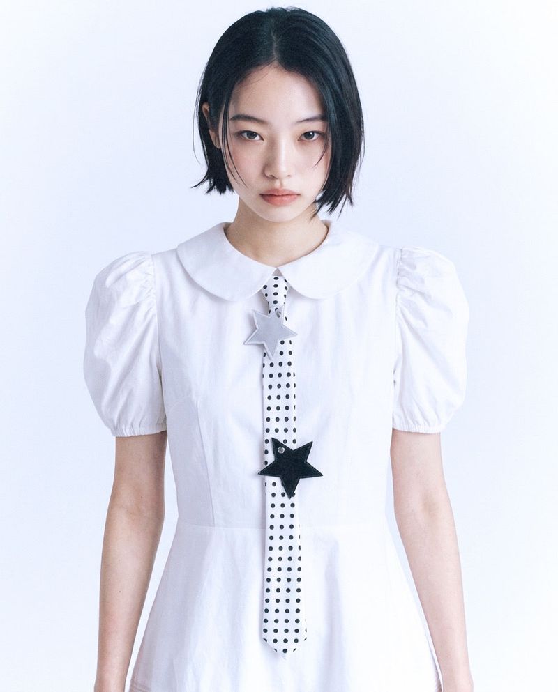DOT STAR SLIM TIE (2COLOR)