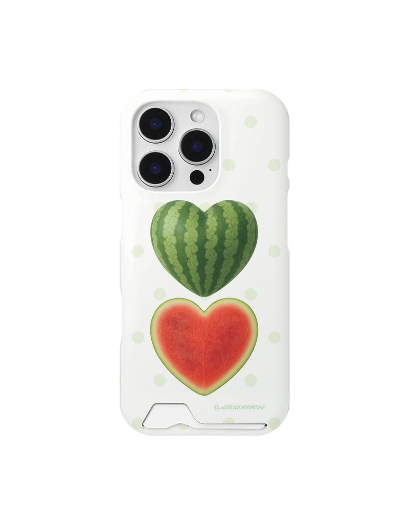 ATEK(アテック)の「Heart Watermelon Card Hard Case(Smartphone Accessories)」