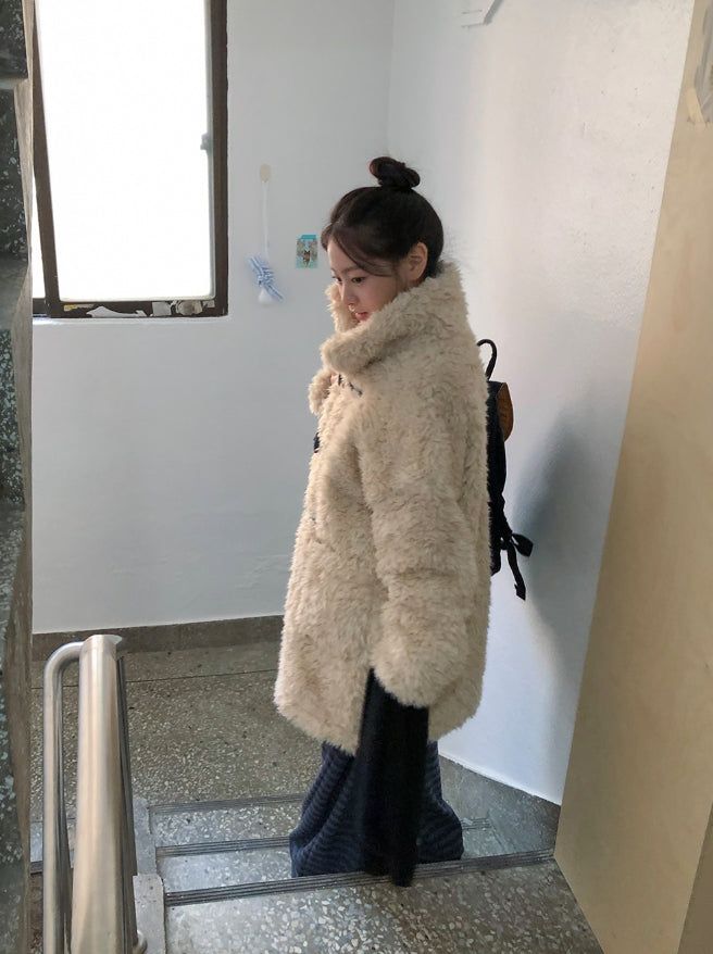 Pennyl Duffle Half Fur Jacket