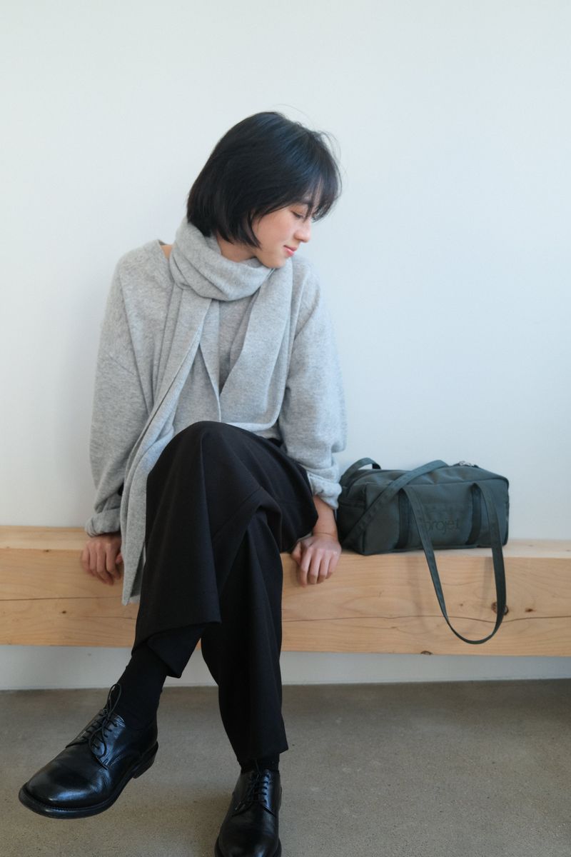 compact duffle bag (deep green)