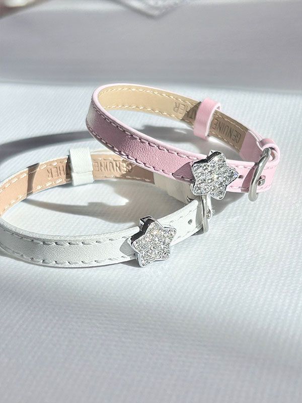 DANI（ダニ）の「Leather Star Bracelet（Accessories）」