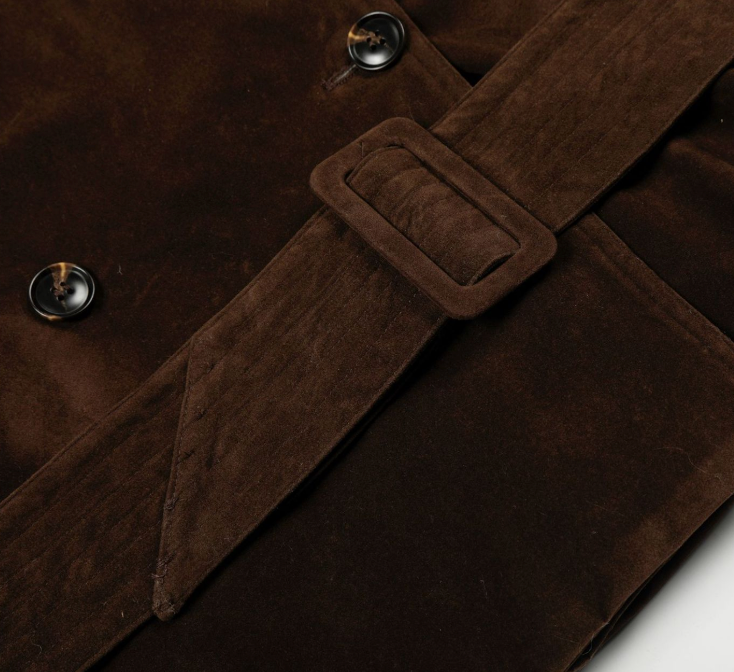 Ruen Double Belted Short Coat