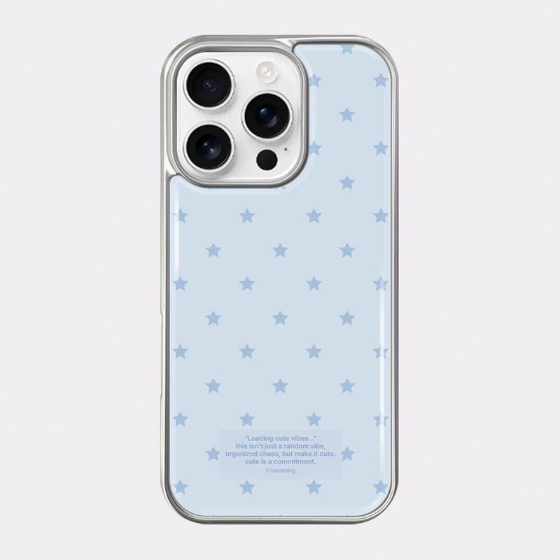 BOOMING（ブーミング）の「ティーニスタ シルバー バンパー ケース[4colors]（スマホグッズ/小物）」