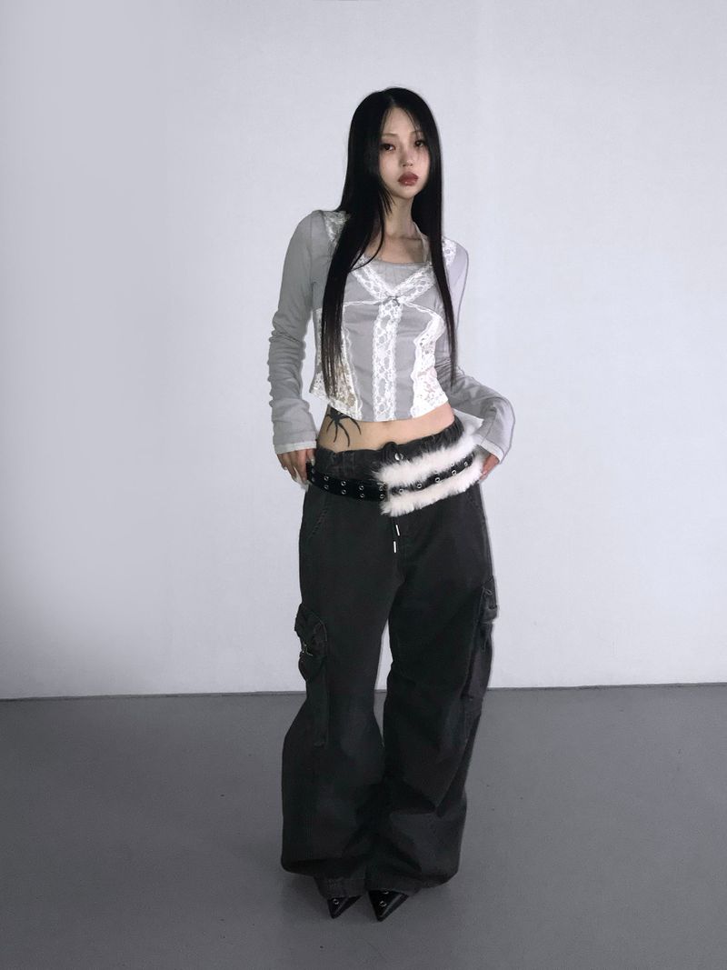 roomie lace top(4color)