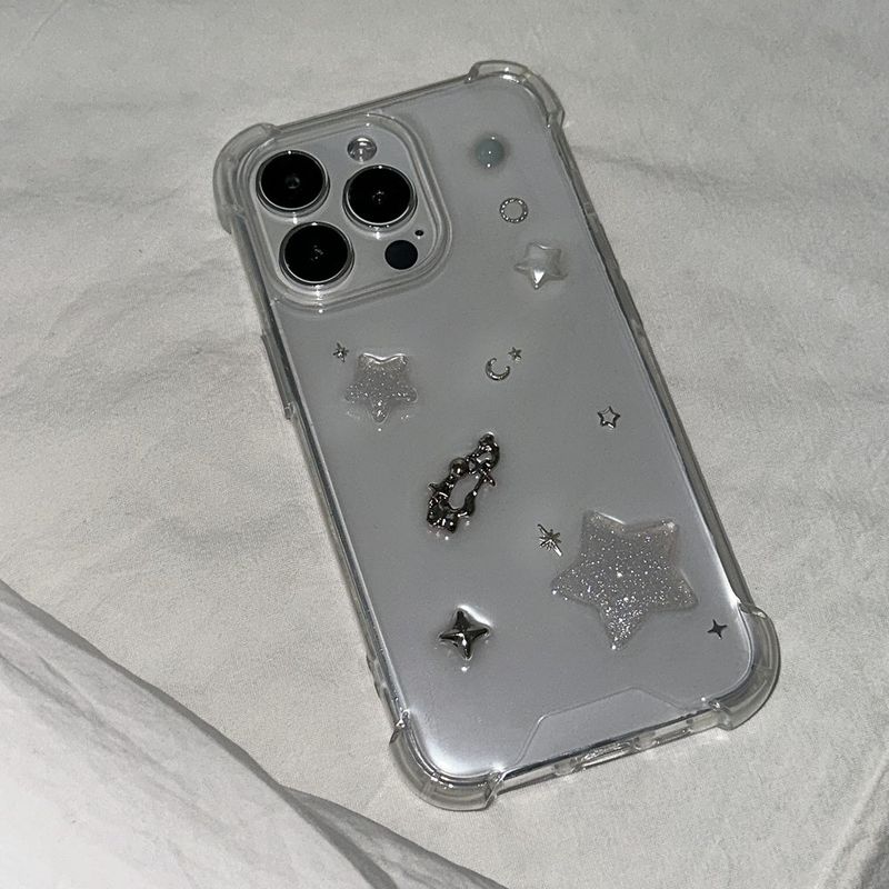 [made]silvering planet resin case 