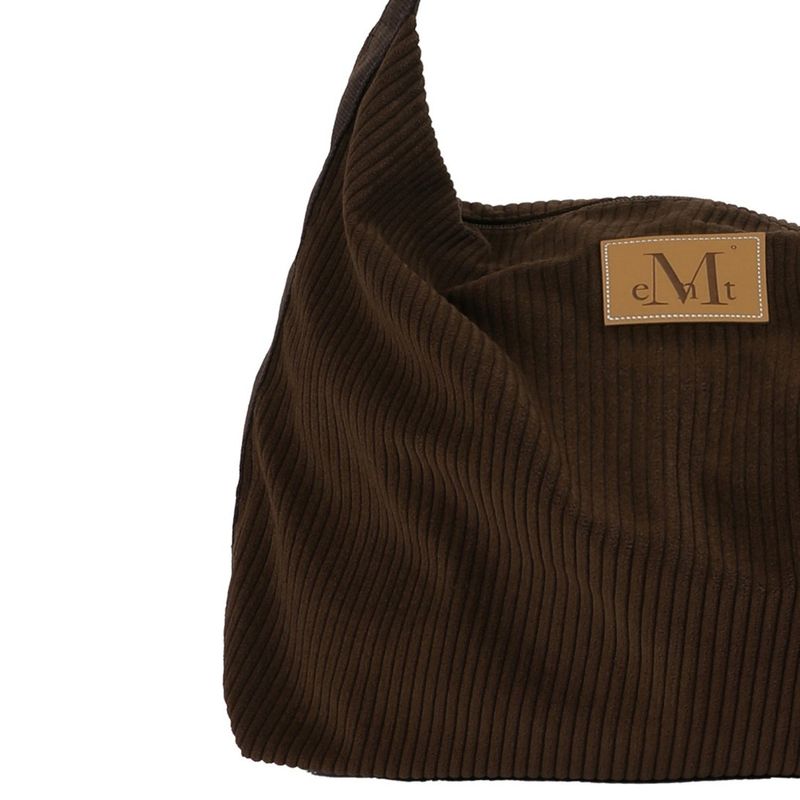 SOFT CORDUROY CROSS BAG (4COLOR)