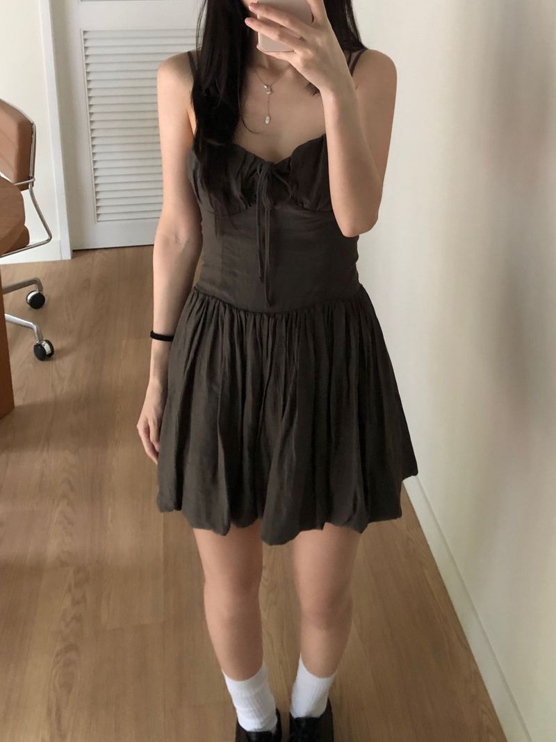 Haze Balloon Mini Dress (3 colors)