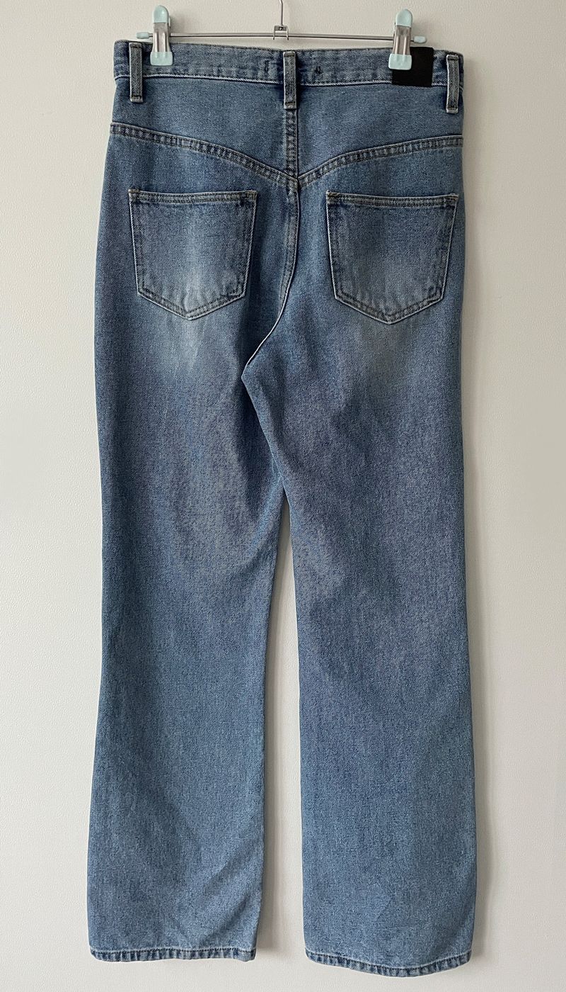 Sea loose boot-cut denim pants