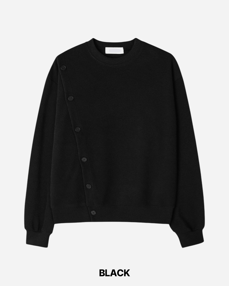 Obi Button Crop Knit