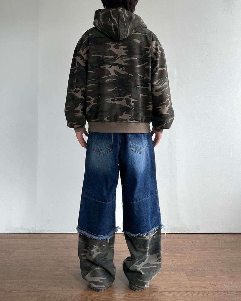 Recon Camo Hood Zip-Up