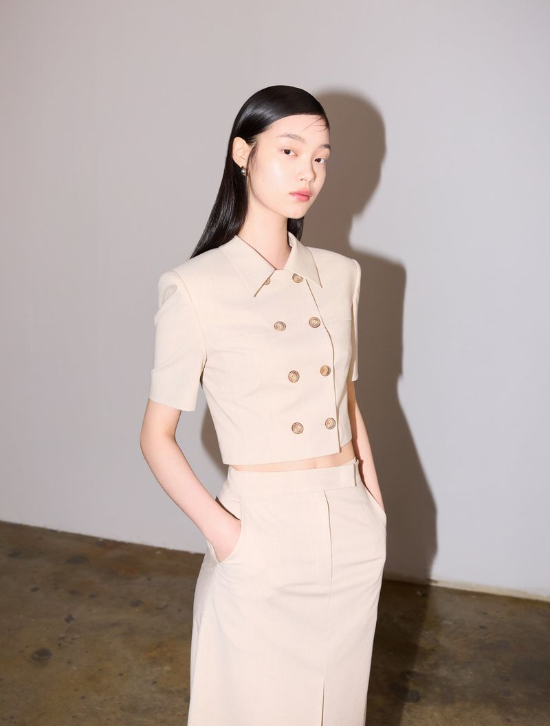 NO.27 SKIRT - BEIGE