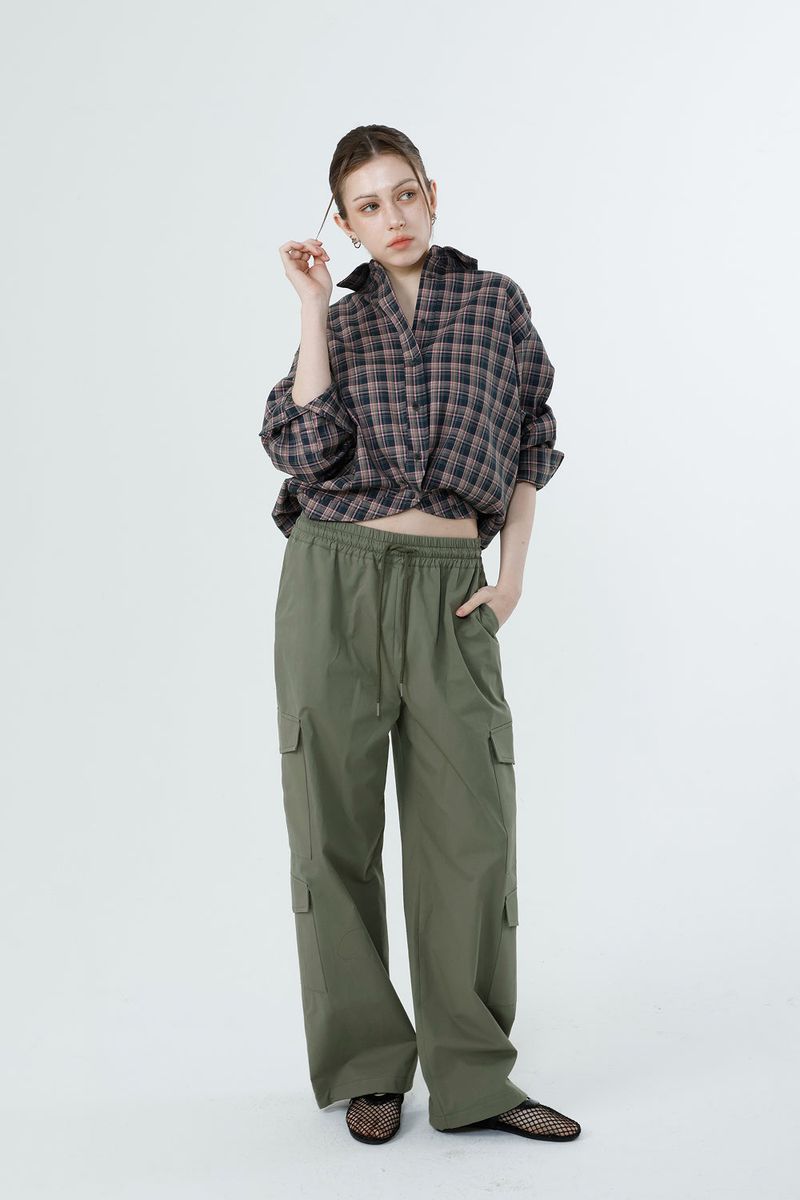CURVE CHECK TOP_PINK