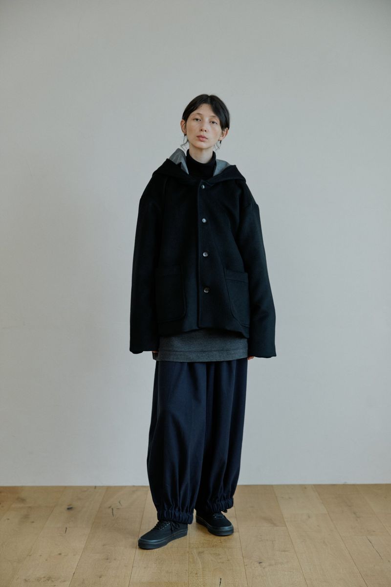 unisex jogger balloon pants navy