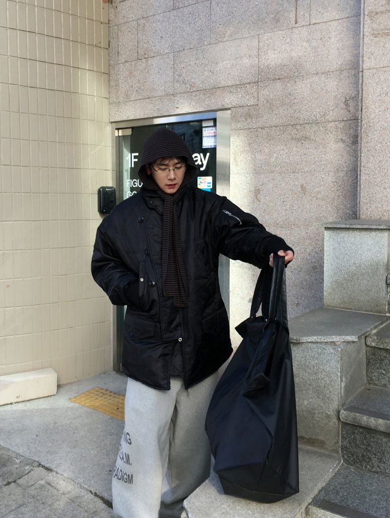 No.1548 nylon parka F JK