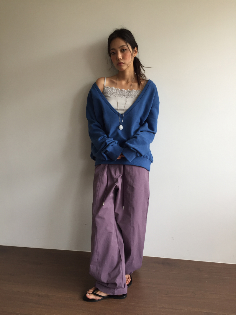 Boya String Button Pants (2color)