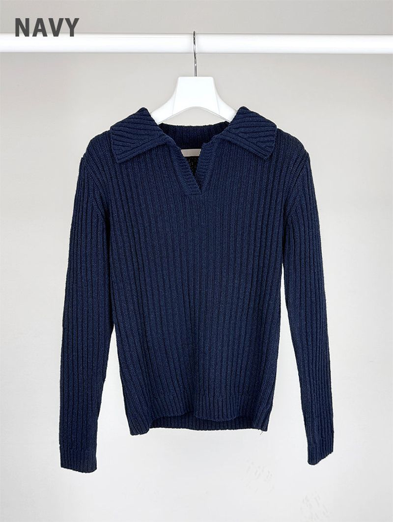 HARRY COLLAR KNIT (4C)
