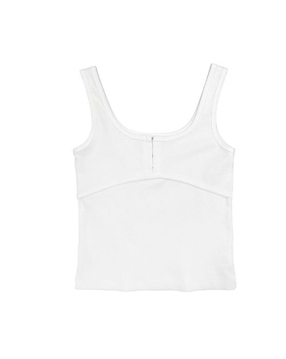 Rare Hook Bustier Ribbed Sleeveless