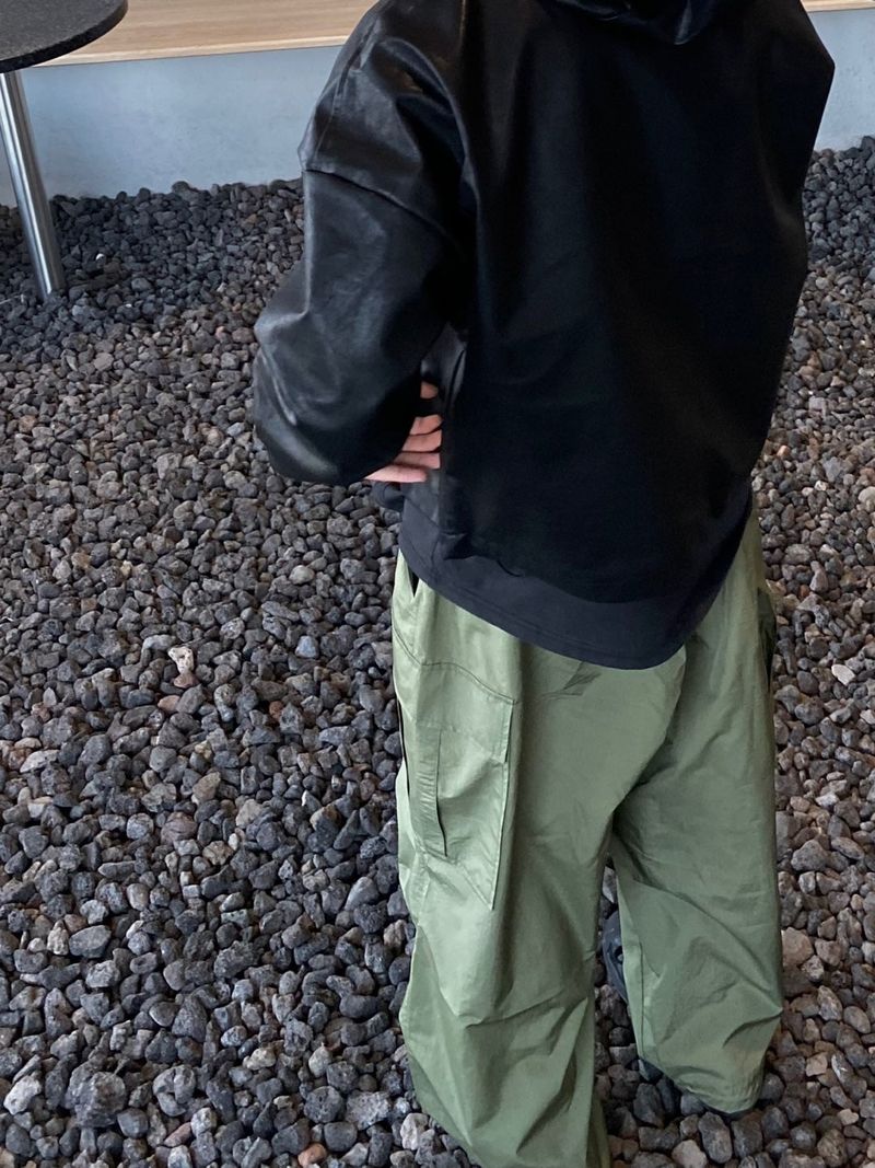 Spring Cargo Balloon Pants 3C