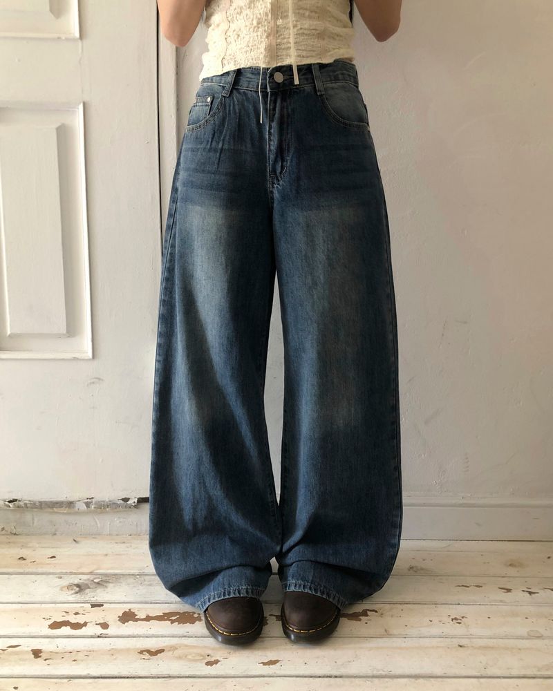 WONDER WONDER（ワンダーワンダー）の「Lumen Low-Rise Wide Denim Pants（Pants）」