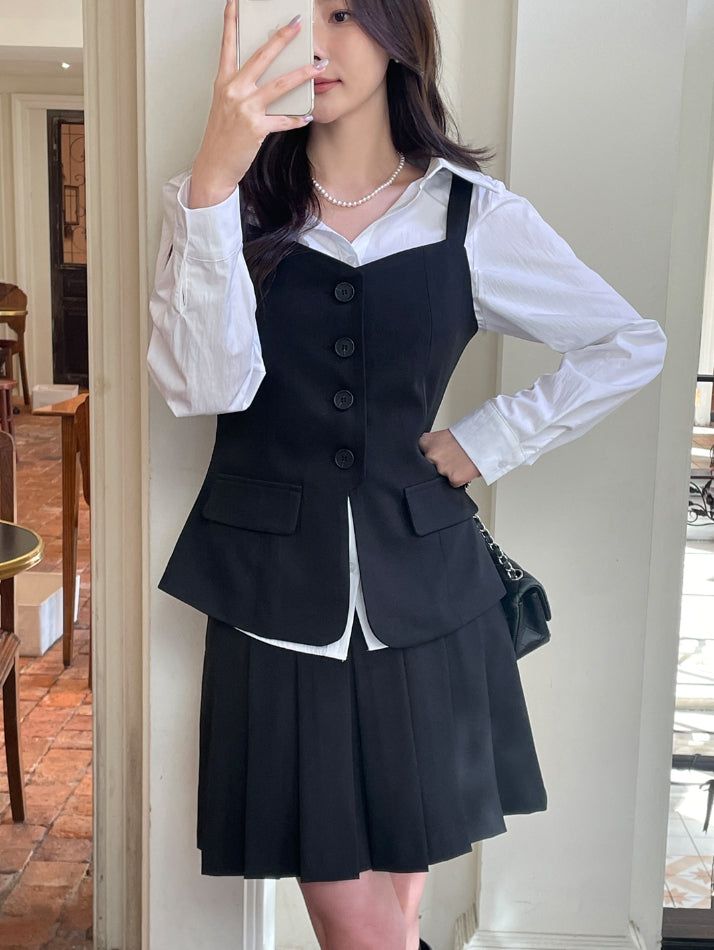 Ronea Pleats Skirt Pants