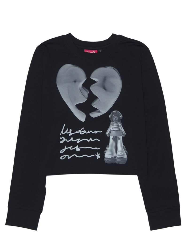 KATER(カーター)の「Letter From Aliene Long Sleeve BLACK(Tops)」