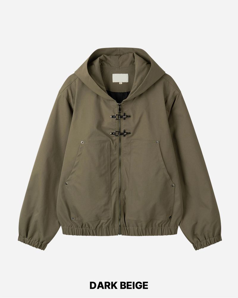 Hachi Buckle Hood Jumper
