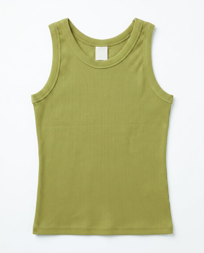  RIB LAYERED SLEEVELESS
