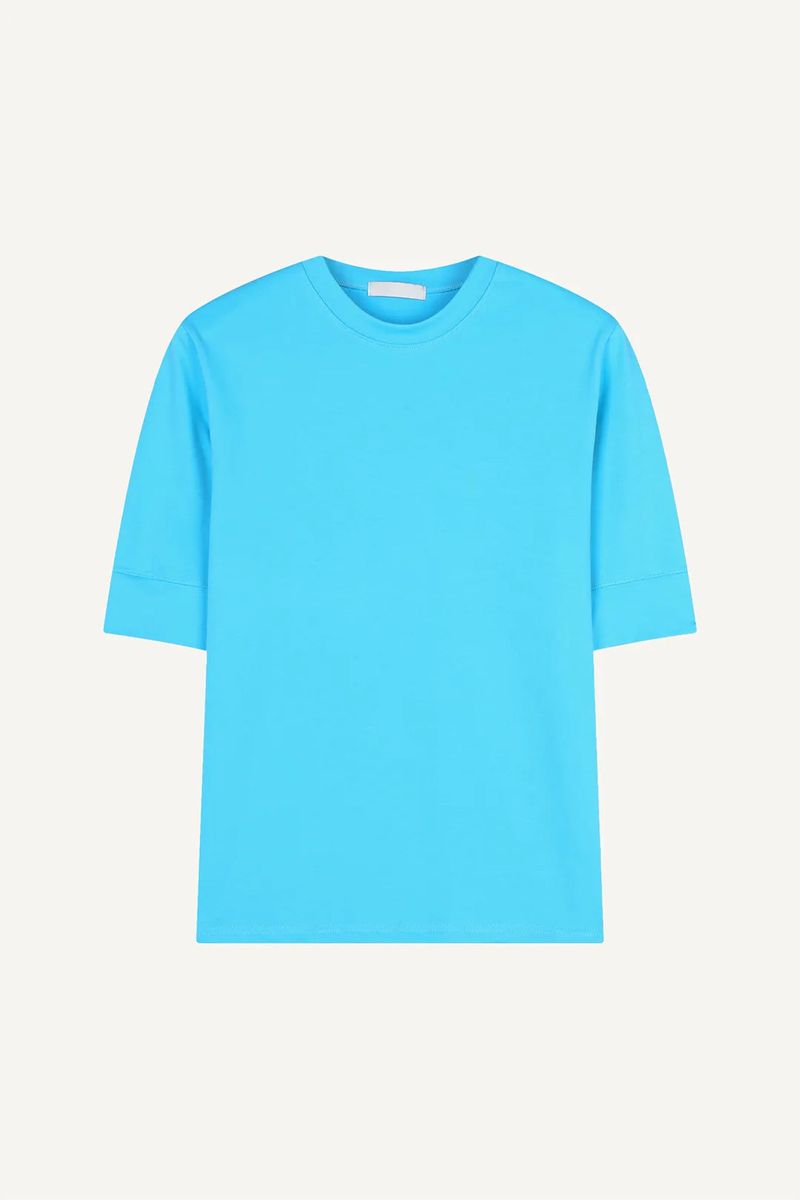 Three Quarter Essential Cotton T-shirt