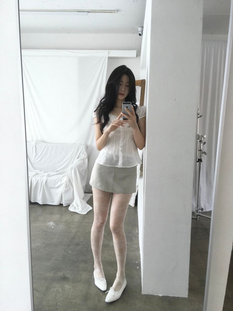 see-through blouse