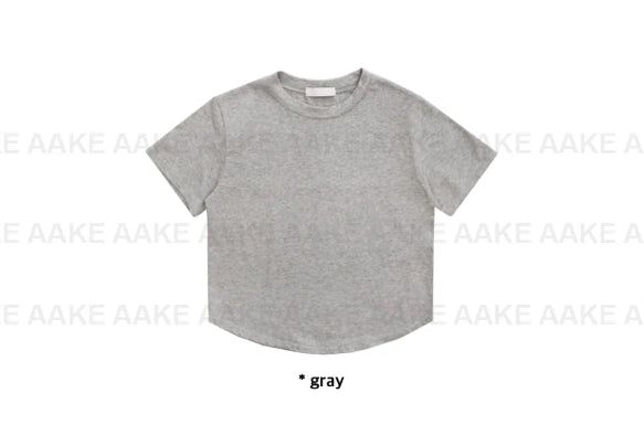 モダール ラウンドヘム Tシャツ