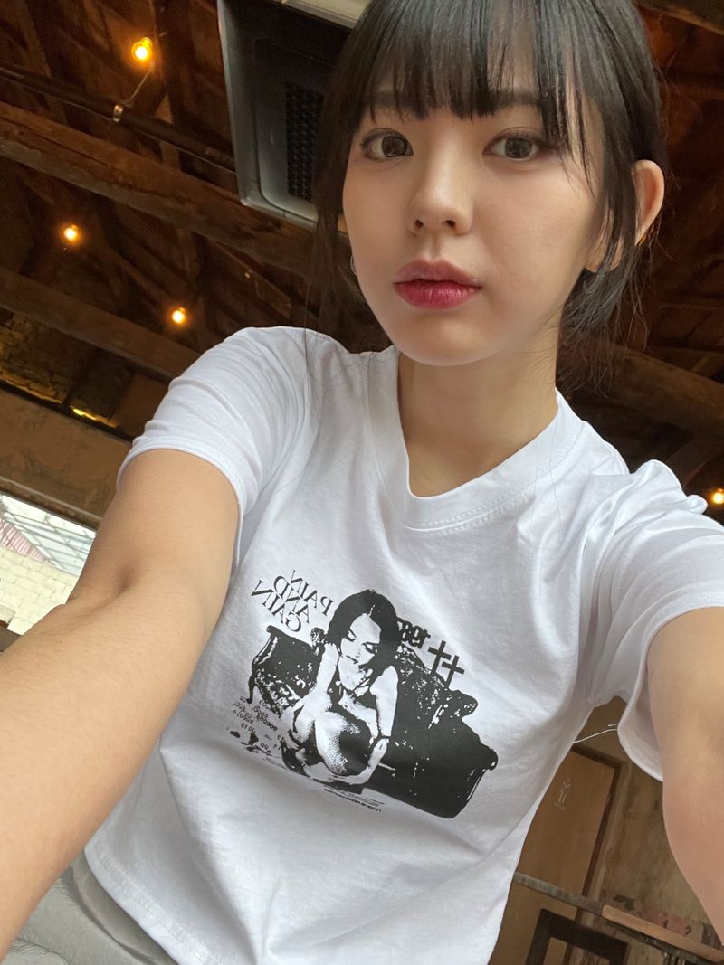 Old vintage crop t