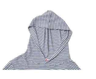 STAR STRIPE HOODIE - BLUE