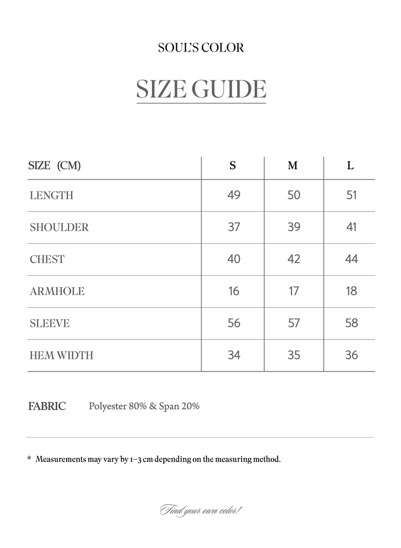 [Pilates Line] Slim Line Zip-Up (S~L)